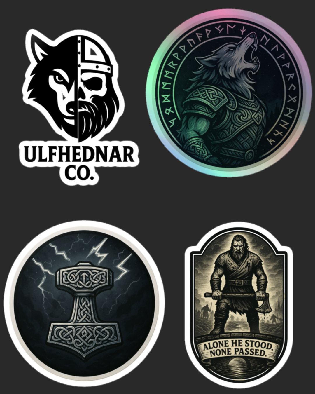 Legends of the North Sticker Pack