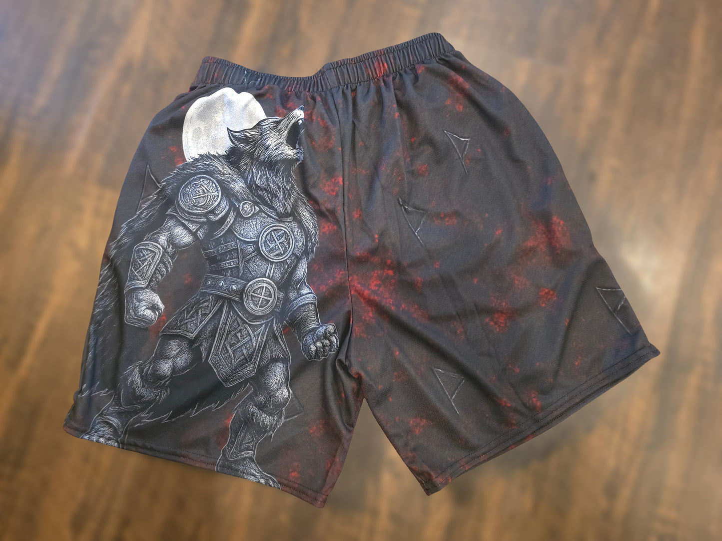 Ulfhednar Co. Fight Shorts – Mjölnir & Bloodclaw Edition