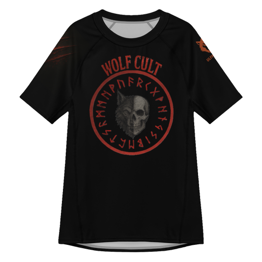 Wolf Cult | Ulfhednar Co. BJJ/MMA Rash Guard - Short sleeve