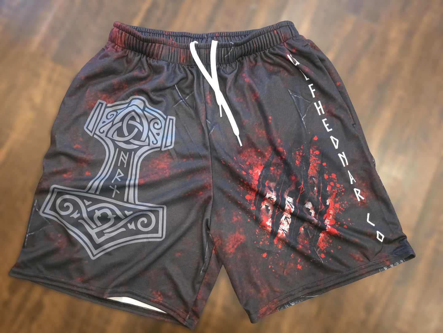 Ulfhednar Co. Fight Shorts – Mjölnir & Bloodclaw Edition